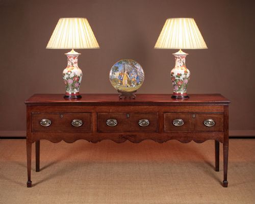 George III Welsh Dresser Base C.1800