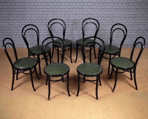 Set of Eight Bentwood Dining Chairs C.1900.