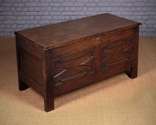 18th.c. Oak Coffer C.1760.