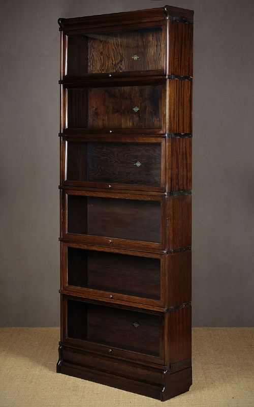 Mahogany Stacking Bookcase by Globe Wernicke.