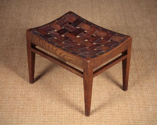 English Arts & Crafts Stool C.1915