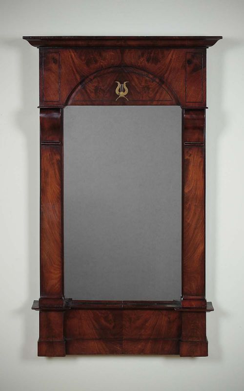 Regency Era Mahogany Mirror or Pier Glass C.1820