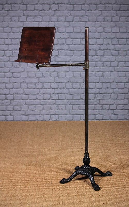 Mid 19th.c. Chair Side Reading or Music Stand C.1870