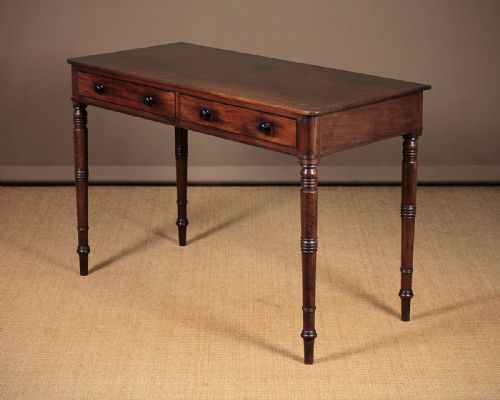 19th.c. Mahogany Writing Table with Drawers C.1820