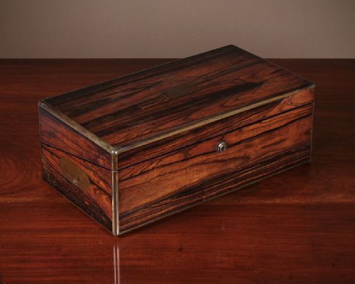Coromandel Writing Box C.1850.