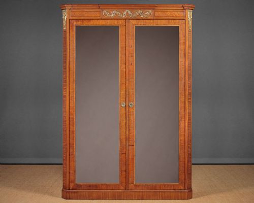French Satinwood Wardrobe C.1905