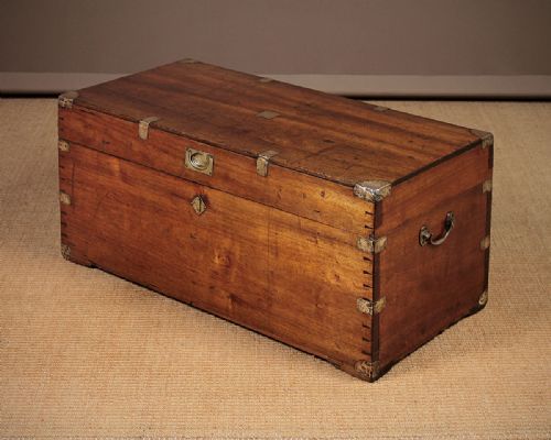 19th.c. Military Officer’s Campaign Chest C.1880