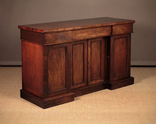 19th.c. Mahogany Four Door Sideboard C.1850