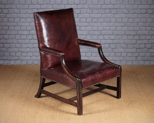 Georgian Gainsborough Armchair C.1760.