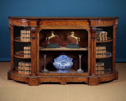 19th.c. Credenza Display Side Cabinet C.1880.