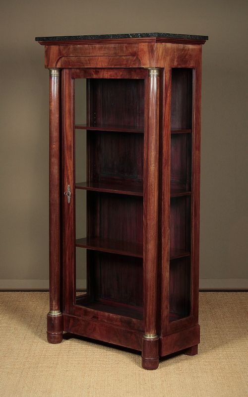 French Empire Style Mahogany Pier Cabinet C.1900.
