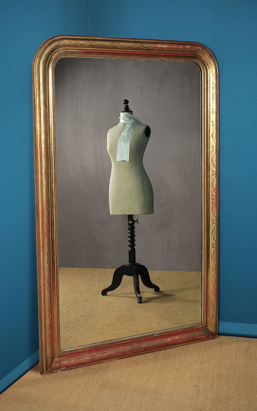 Large 19th.c. Gilt Framed Mirror C.1880.