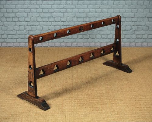 Late 19th.c. Oak Saddle Rack C.1880