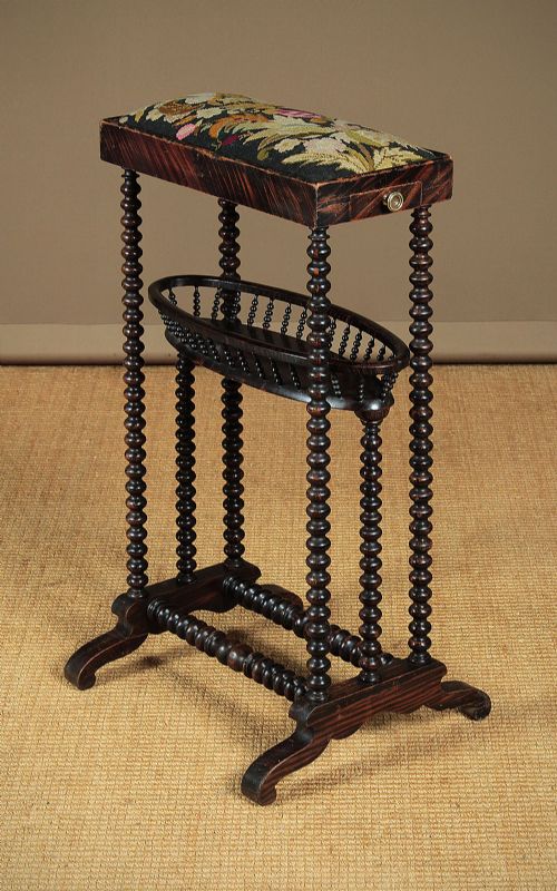 19th.c. Country House Sewing Station C.1830.