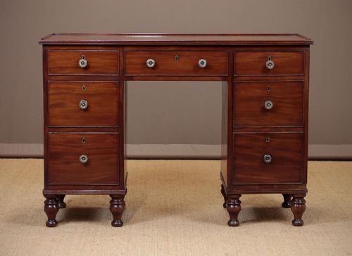 William IV Mahogany Desk C.1830