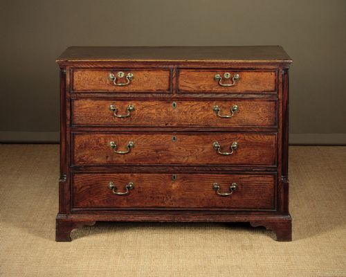 Georgian Oak Chest of Drawers C.1810.