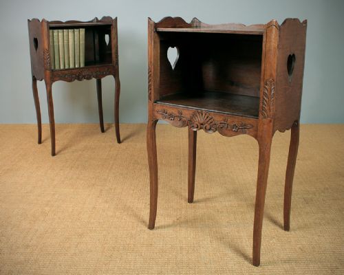 Pair of Oak Bedside Tables C.1920.