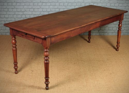 Cherry Wood Kitchen Dining Table C.1830.