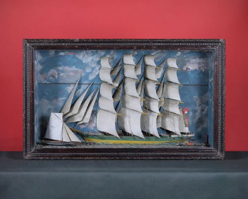 Large Maritime Diorama C.1880.
