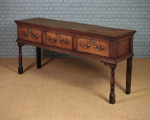 George III Open Dresser Base C.1790