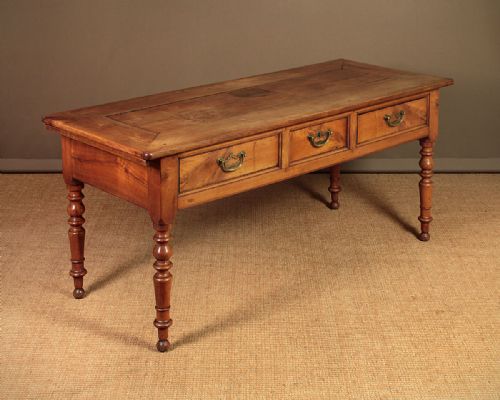 19th.c. Cherry Wood Kitchen Dresser Base C.1840.