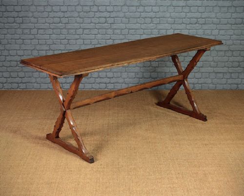 Oak Refectory Dining Table C.1900.