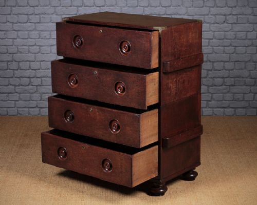 Small Military Campaign Chest of Drawers C.1840.