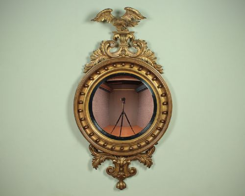19th.c. Regency Style Gilded Wall Mirror C.1850.