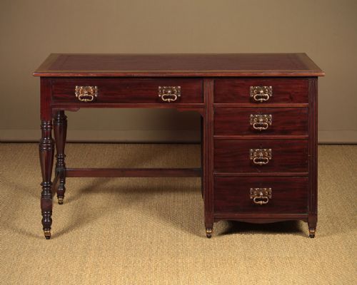 Edwardian Mahogany Writing Desk C.1905.