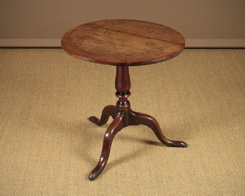 Georgian Oak Tripod Wine Table C.1790.