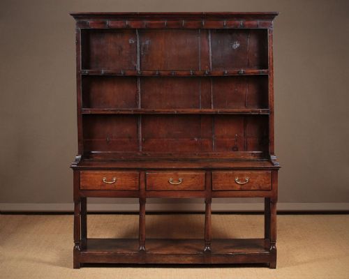 Early 19th.c. Oak Welsh Cottage Dresser C.1810.