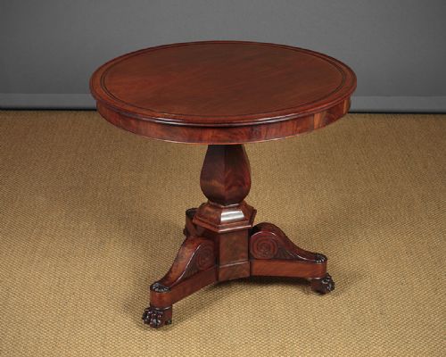 19th.c. Mahogany Gueridon or Centre Table C.1840.