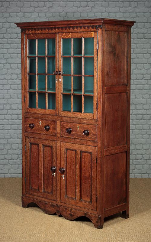 Welsh Oak Kitchen Cupboard C.1820.