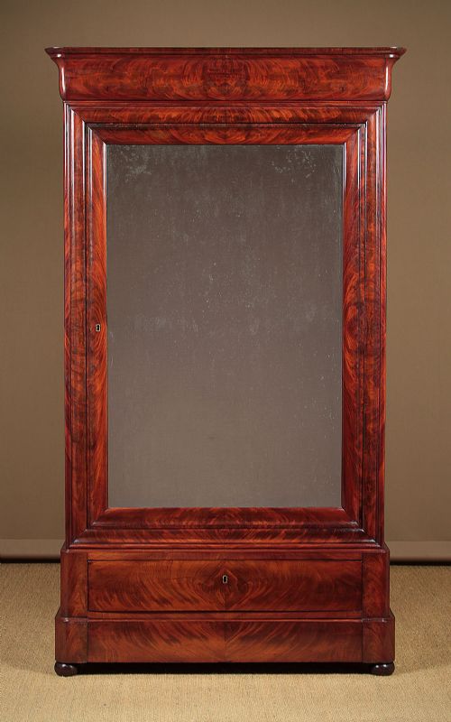 Small French Wardrobe or Press Cupboard C.1830.