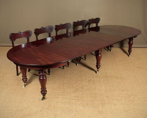12 Seater Extending Dining Table C.1840.