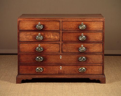 Georgian Oak Chest of Drawers C.1810.