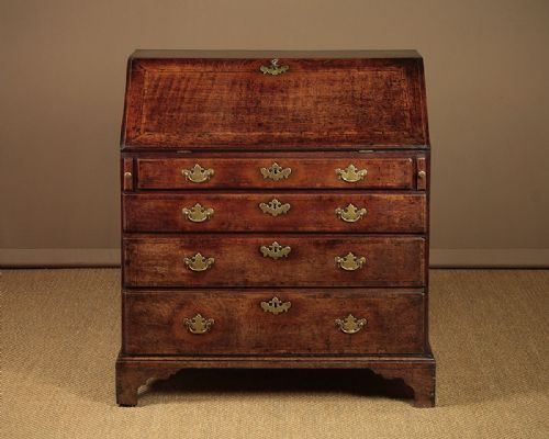 Georgian Oak Bureau C.1790.
