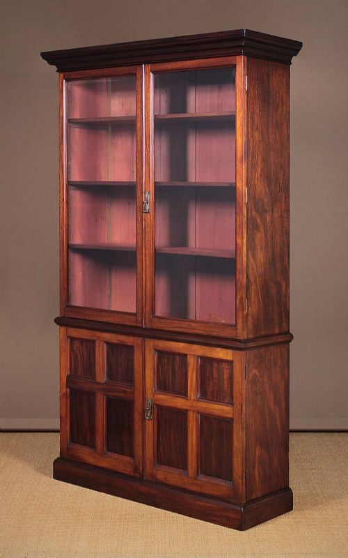 Large Mahogany Office Bookcase C.1890.