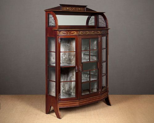Art Nouveau Display Cabinet C.1905.