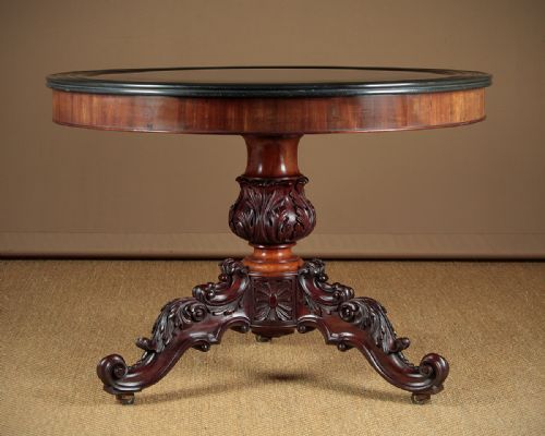 Mid 19th.c. French Marble Top Centre Table or Gueridon C.1860.