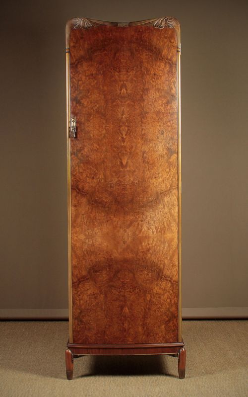 Small Art Deco Wardrobe C.1930.