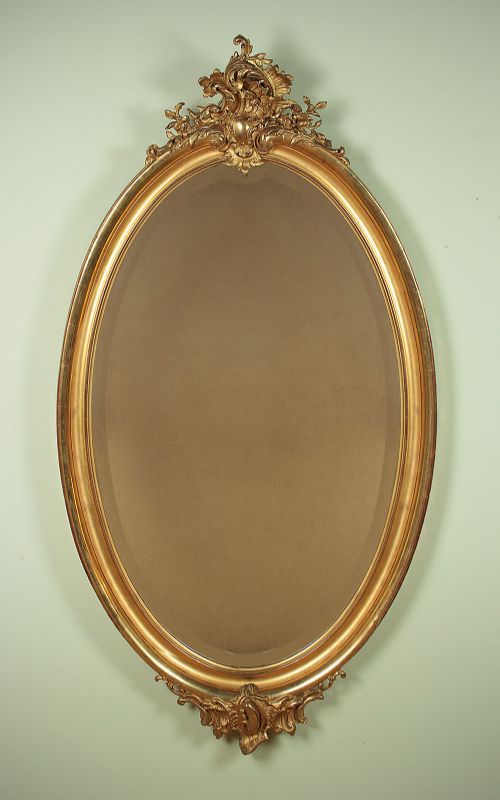 Late 19th.c. Gilded Wall Mirror C.1890.
