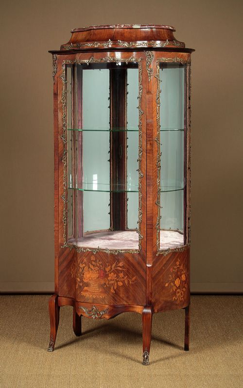 Early 20th.c. French Vitrine or Display Cabinet C.1920.