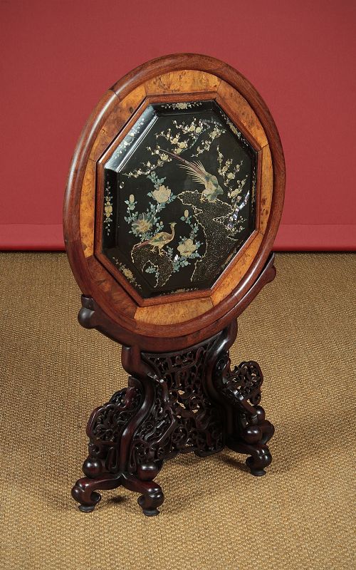 Large Chinese Table Screen C.1890.