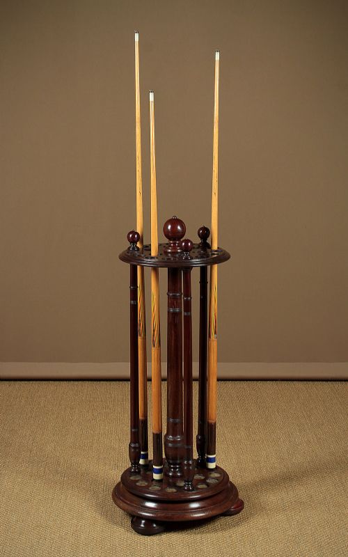 Edwardian Mahogany Billiard Cue Stand C.1910.