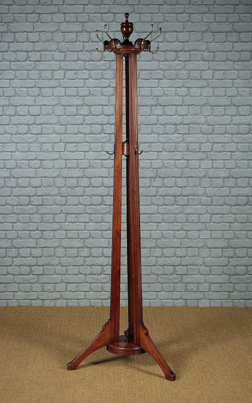 Edwardian Walnut Hall Stand C.1910.