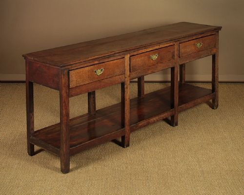 Welsh Potboard Dresser Base C.1800.