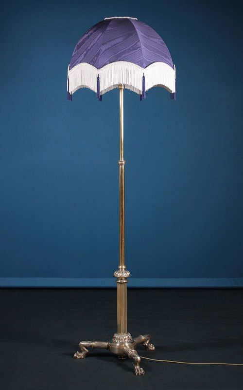 Classical Brass Standard Lamp C.1880.