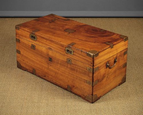 Camphorwood Campaign Chest C.1900.