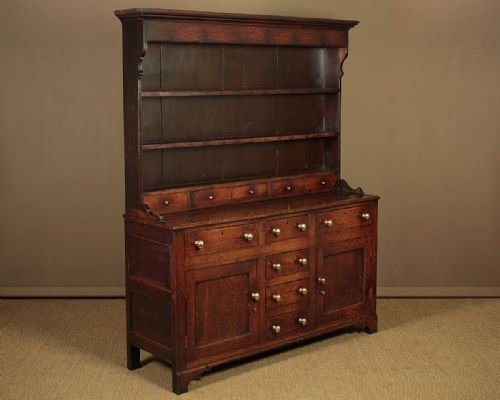 Georgian Oak North Wales Dresser C.1800.